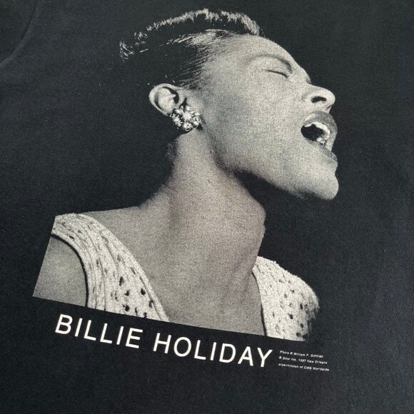 1997 Billie Holiday Music Tee M - Picture 2 of 6